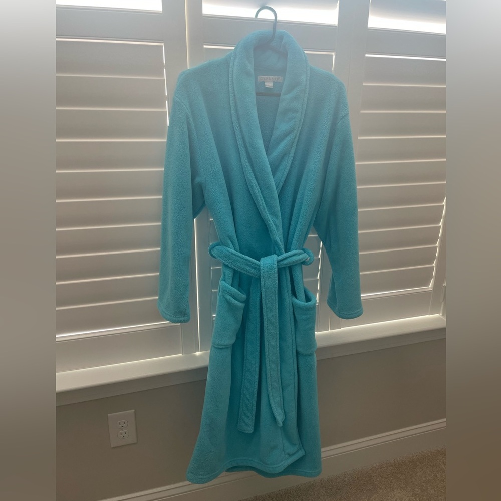 Pretty Blue Warm Comfortable Robe